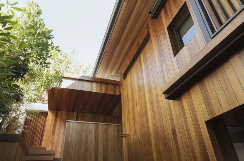 Wood Siding on a Home